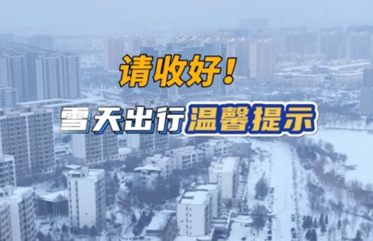 視頻 | 請(qǐng)收好！ 雪天出行溫馨提示