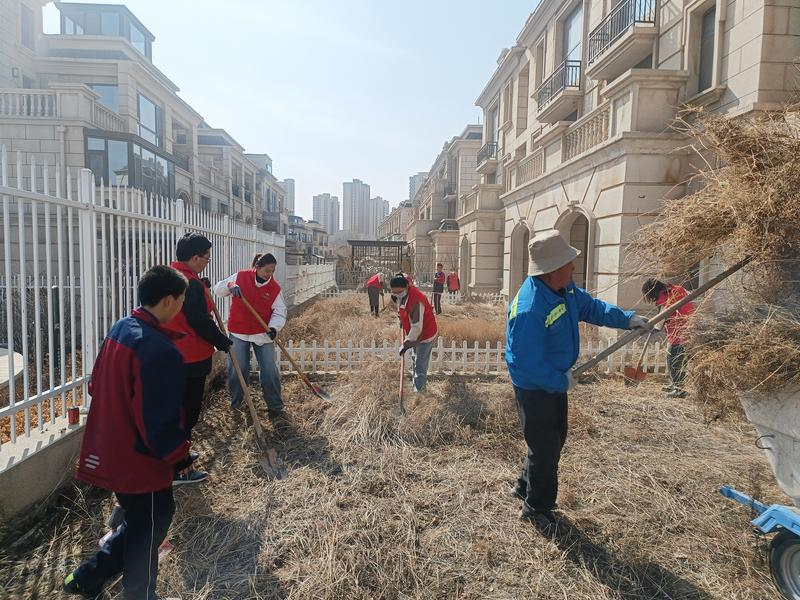 除荒草防隱患 共筑春日“防火墻 ”
